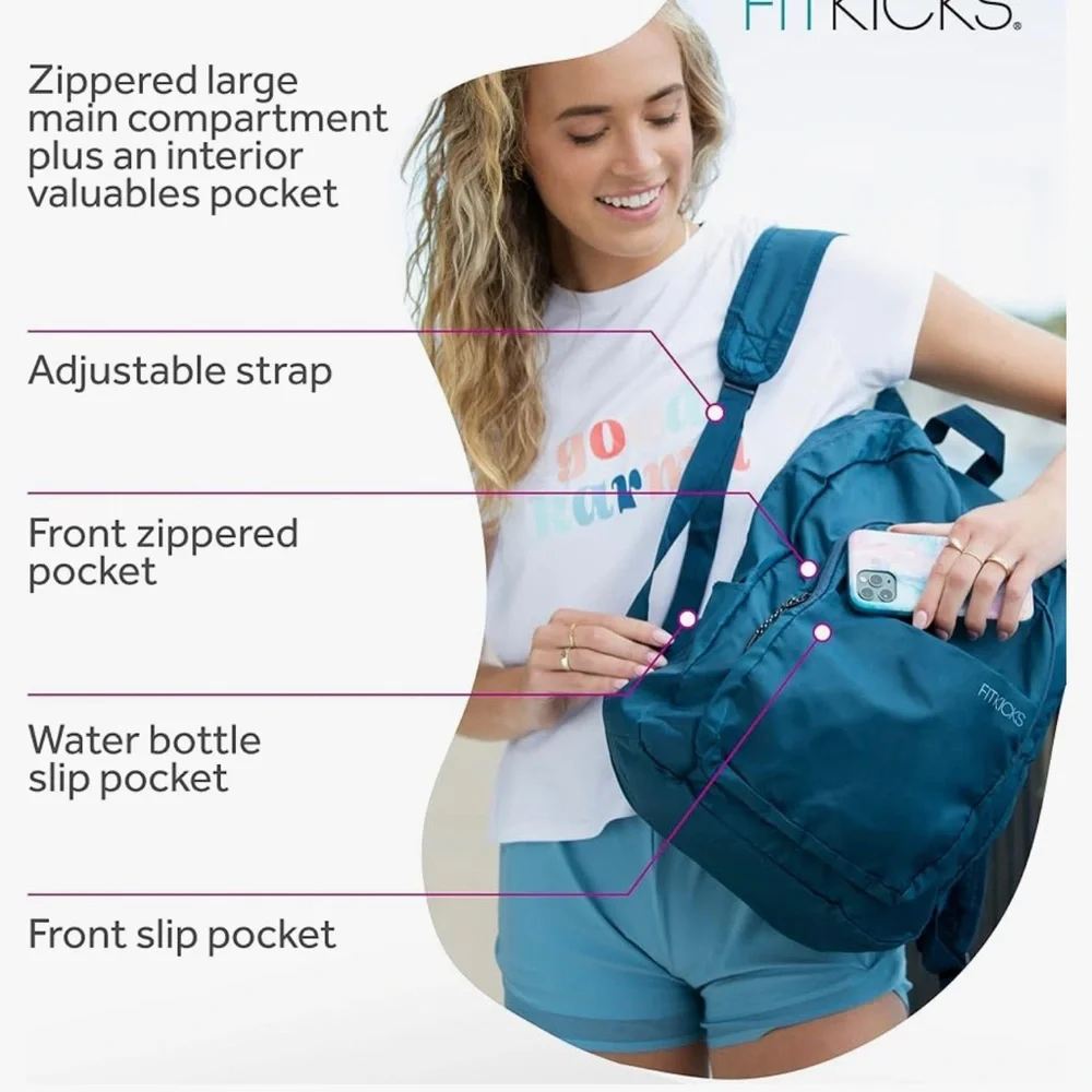 Fitkicks hideaway packable